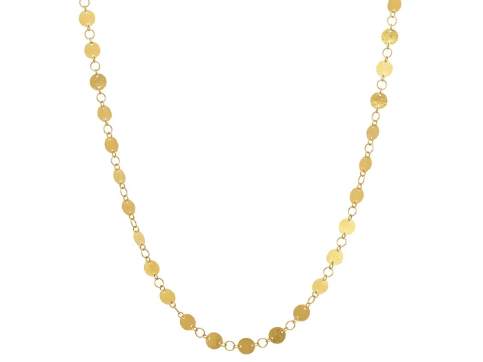 GG GOLD TRAD Necklaces GURHAN Lush Gold Single Strand Necklace with No Stone