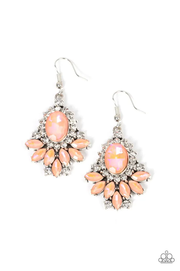 Earrings Paparazzi Accessories Magic Spell Sparkle Orange Earrings Jewelry by Bretta