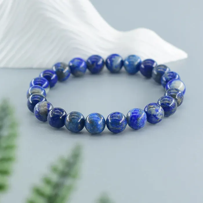 Bracelets raynaturest Store Lapis Lazuli Beads Bracelet