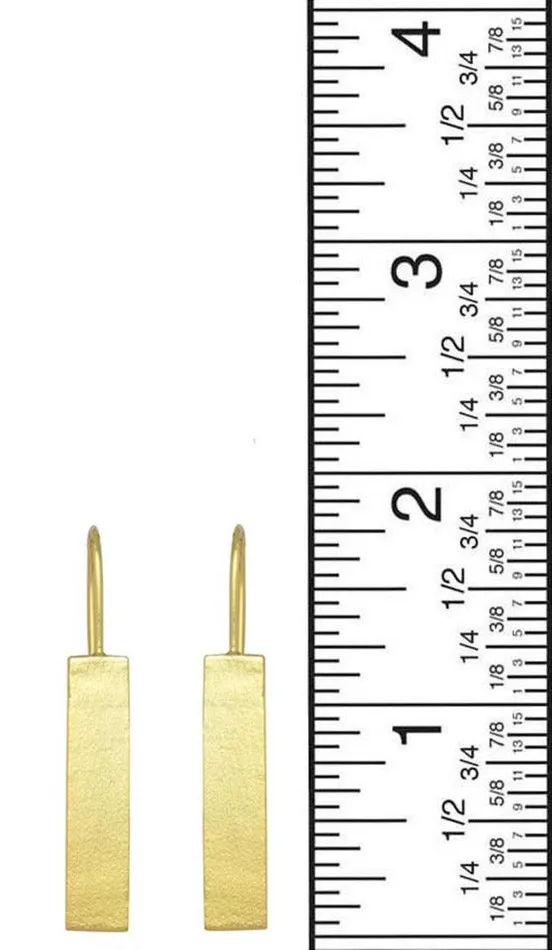 Earrings YoTreasure Gold Plated Over Brass Large Earrings Jewelry