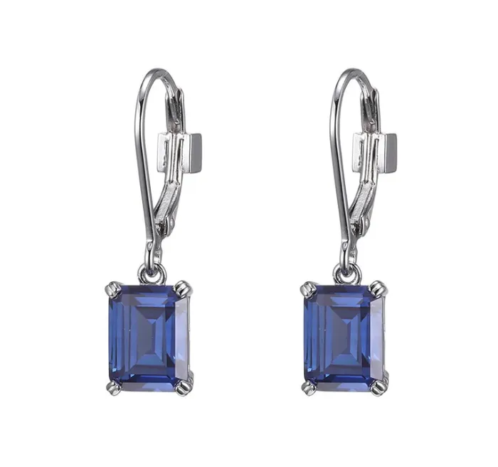 ELLE Earrings ELLE Tanzanite CZ Earrings SI2674