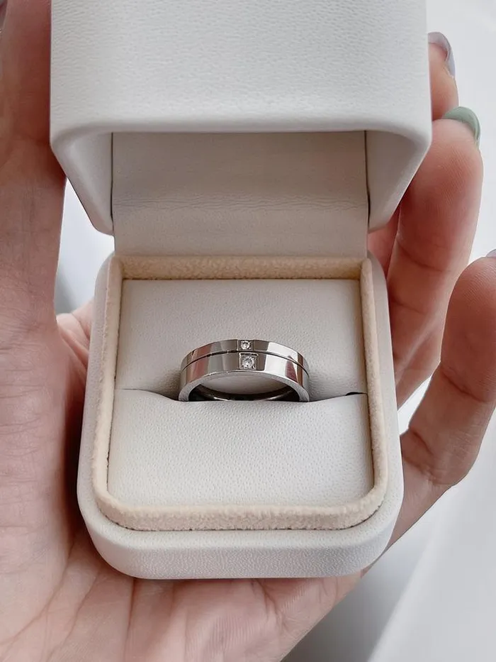 Grace Necklaces PERSONALIZED COUPLE BANDS 925 SILVER
