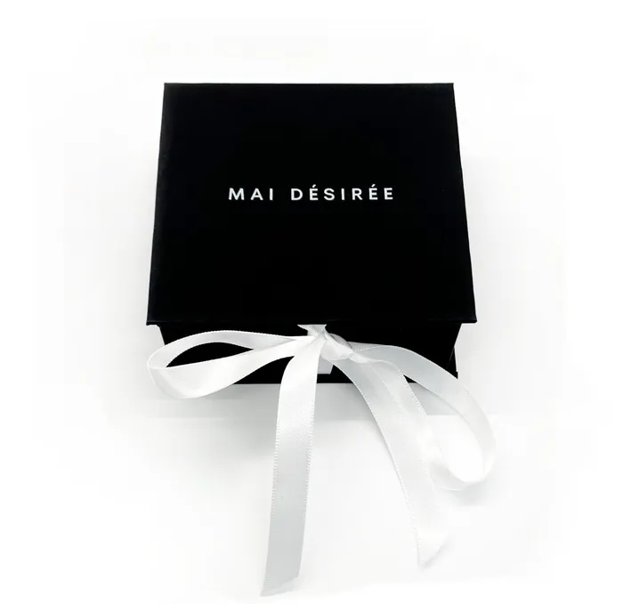 JOAN SOLITAIRE STUD GOLD LOOP CHAIN EARRING Mai Dsire Earrings