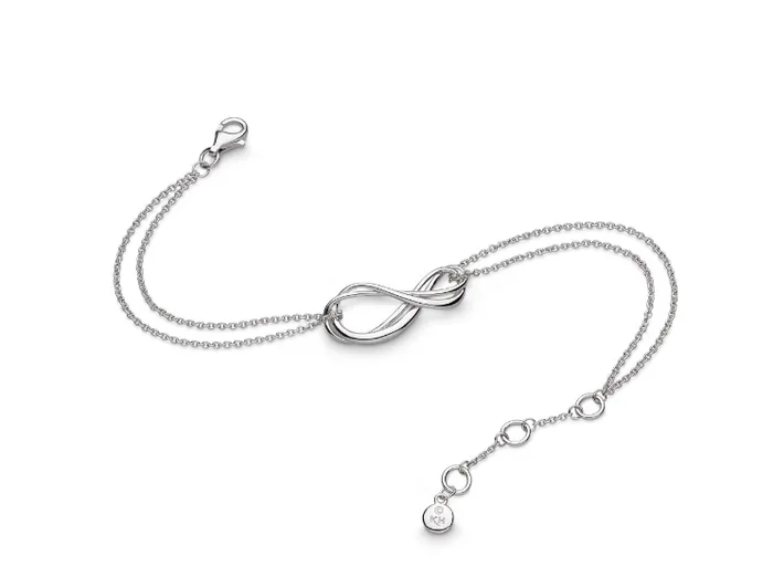 Kit Heath Bracelets Kit Heath Infinity Double Chain Bracelet SI6082