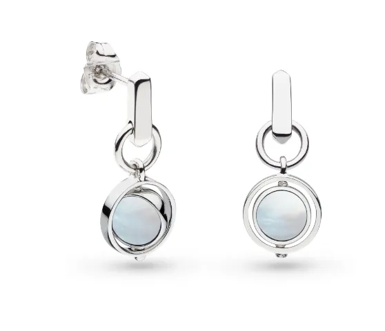 Kit Heath Earrings Kit Heath Mother of Pearl Spinner Drop Earrings SI2764