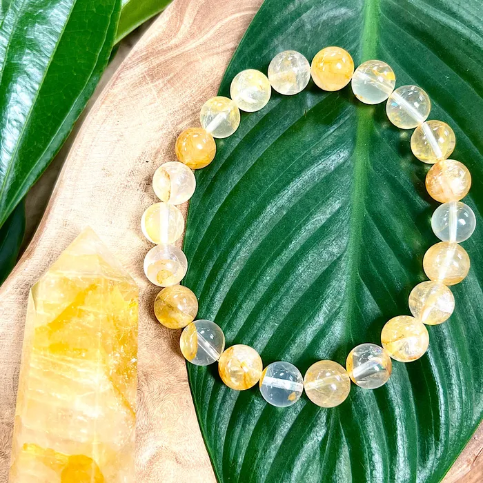 Lily Rose Jewelry Golden Healer Unbreakable Force Ray of Light Limited Premium Collection Premium Collection 8mm Stretch Bracelet Bracelets