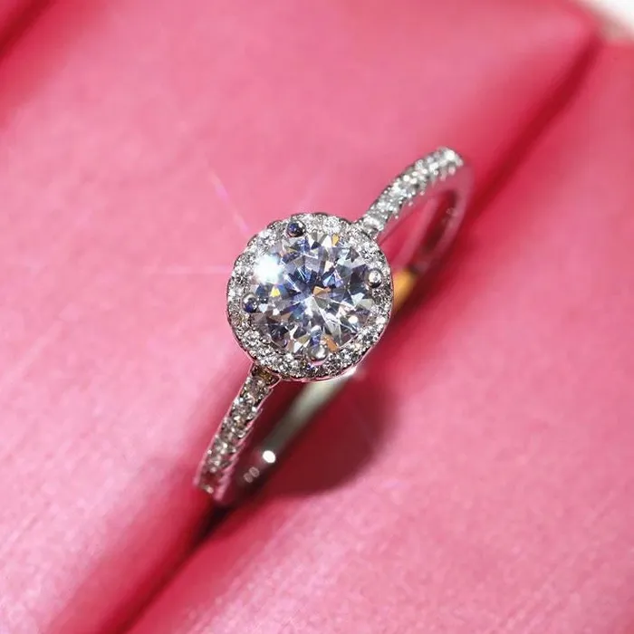 Minx London Rings womens engagement ring Brilliant Cut Ring Resizable Engagement Ring Round Diamond Ring Diamond Rings Engagement Ring Replacement