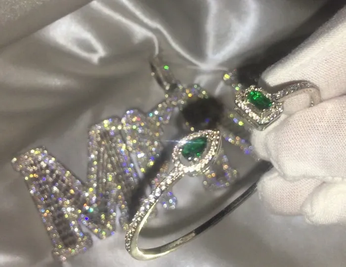 Minx London Womens Bracelet Emerald Bracelet Teardrop Bracelet Diamond Bracelet Cuff Bracelet Diamond Bangle Iced Out Bracelet Bracelets Bracelets