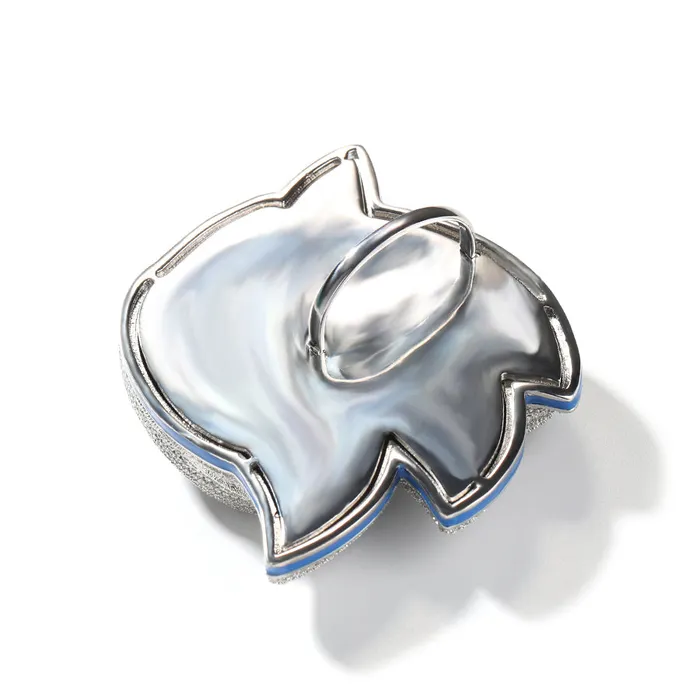 Big Luminous Sonic Pendant 925 Silver The Icetruck Necklaces Big Luminous Sonic Pendant 925 Silver The Icetruck Necklaces