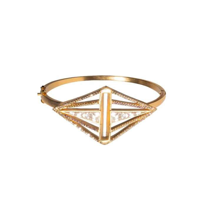 Bracelets Shana Gulati Jewelry Rahisi Gold Vermeil Bangle Bracelet