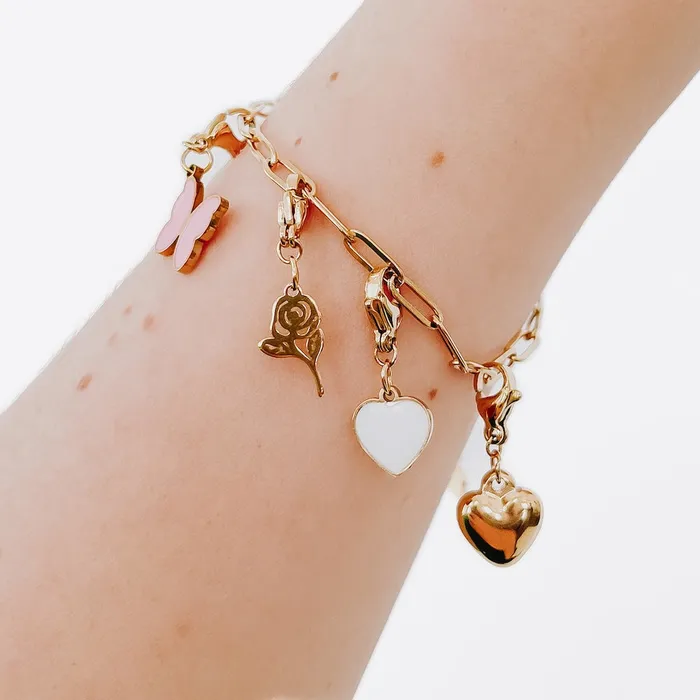 Charm Necklaces Jewelry Chanelle Charm Bar Bracelets WATERPROOF Wholesale