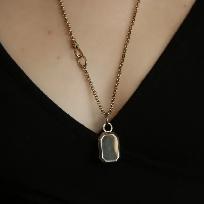 Necklaces Cival Casting Reed Necklace Engravable