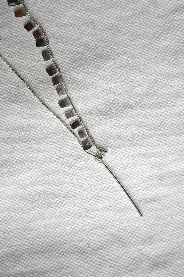 Necklaces Eline Fach Necklace No 03 Silver Small