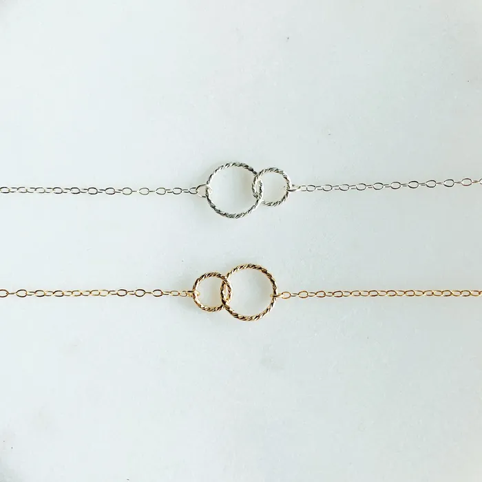 Necklaces Grayling Ella Linked Ring Necklace