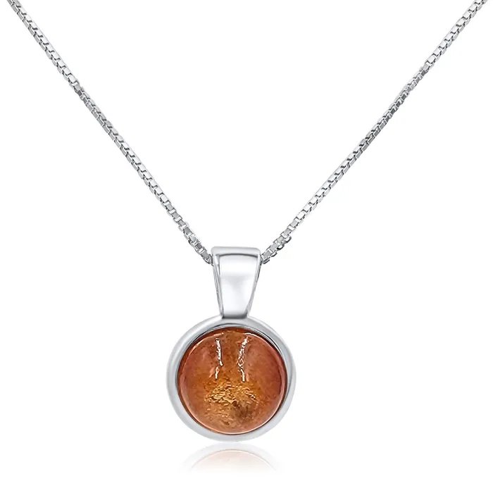 Real Sunstone Bezel Necklace Uniquelan Jewelry Necklaces Real Sunstone Bezel Necklace Uniquelan Jewelry Necklaces