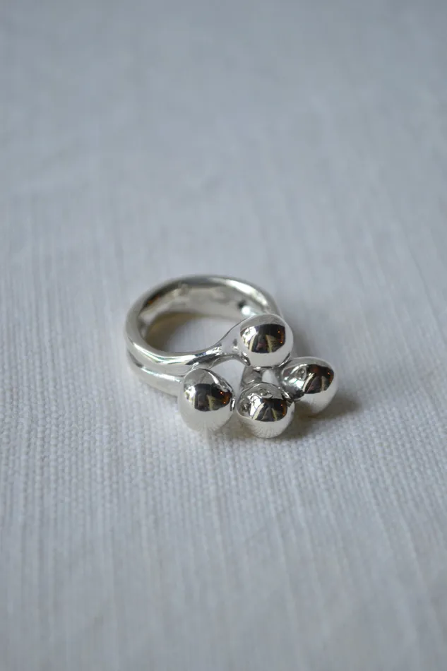 Rings Monica Castiglioni A Pistilli 08 Silver
