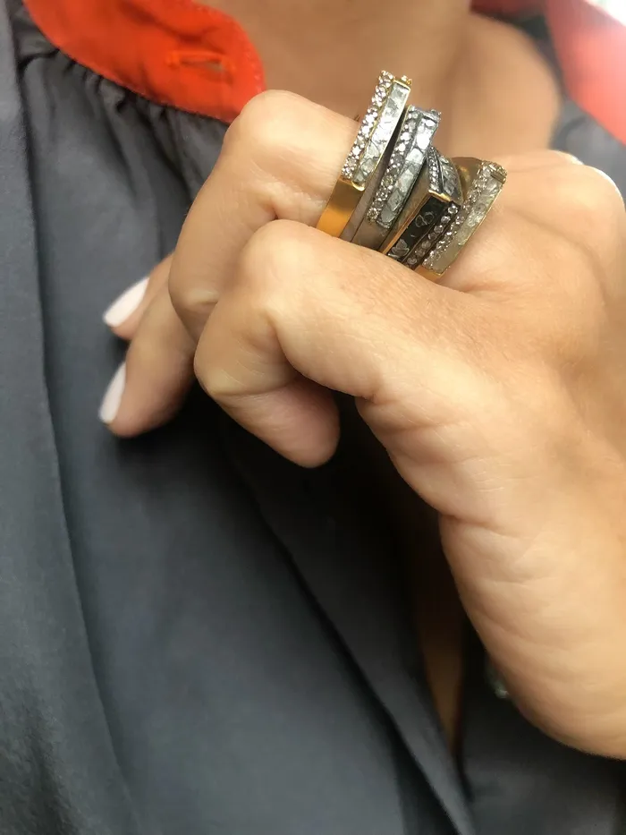 Rings Shana Gulati Arsha Gold Vermeil Ring