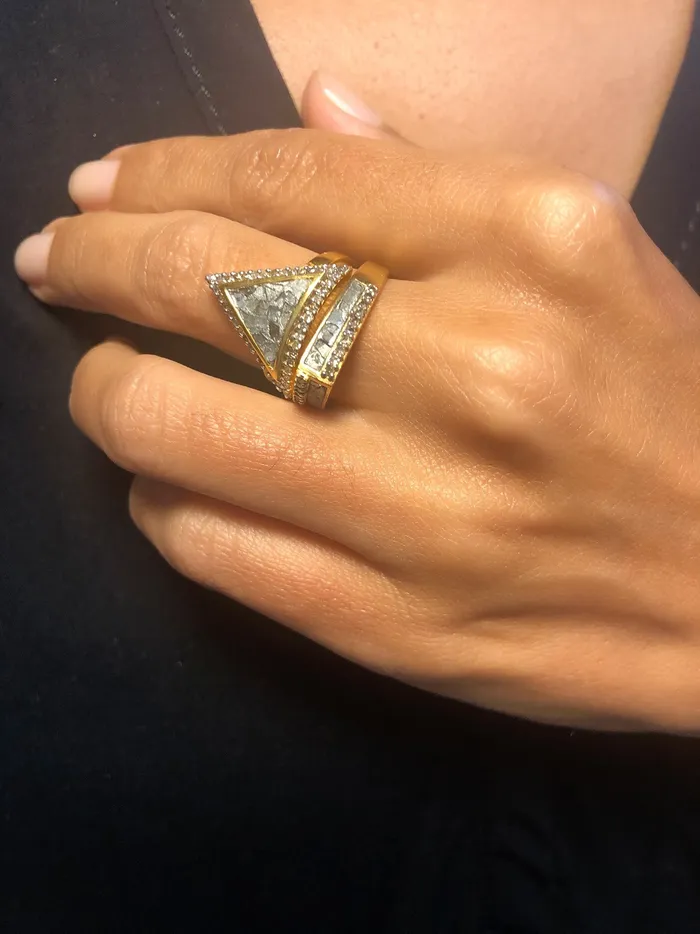 Rings Shana Gulati Arsha Gold Vermeil Ring