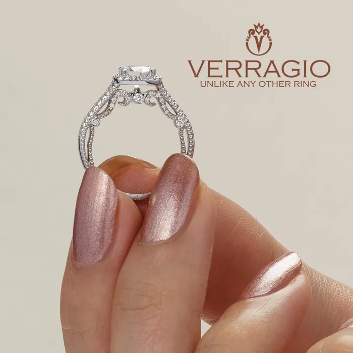 Rings Verragio Diamond Engagement Ring Verragio Insignia Collection 7062CU 100ctw