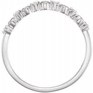 Storyteller by Vintage Magnality Rings Stackable 110 CTW Natural Diamond Ring Solid 14K Rose White Yellow Gold